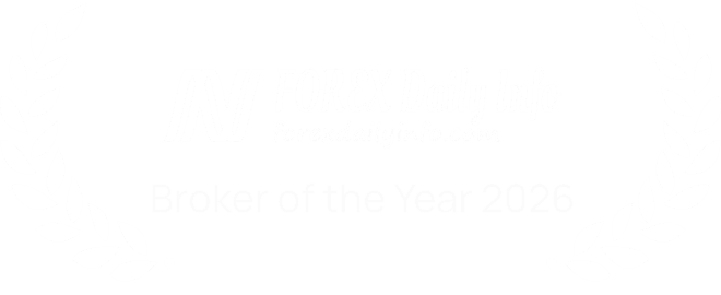 Broker of the Year 2026, awarded by FOREX Daily Info
